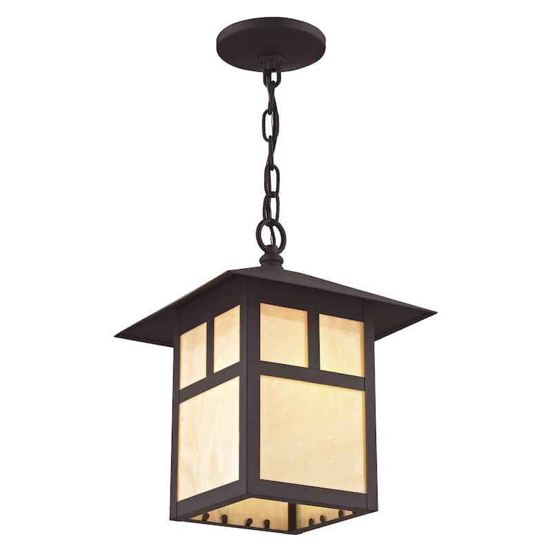 Livex Lighting Montclair Mission 1 Light Outdoor Pendant