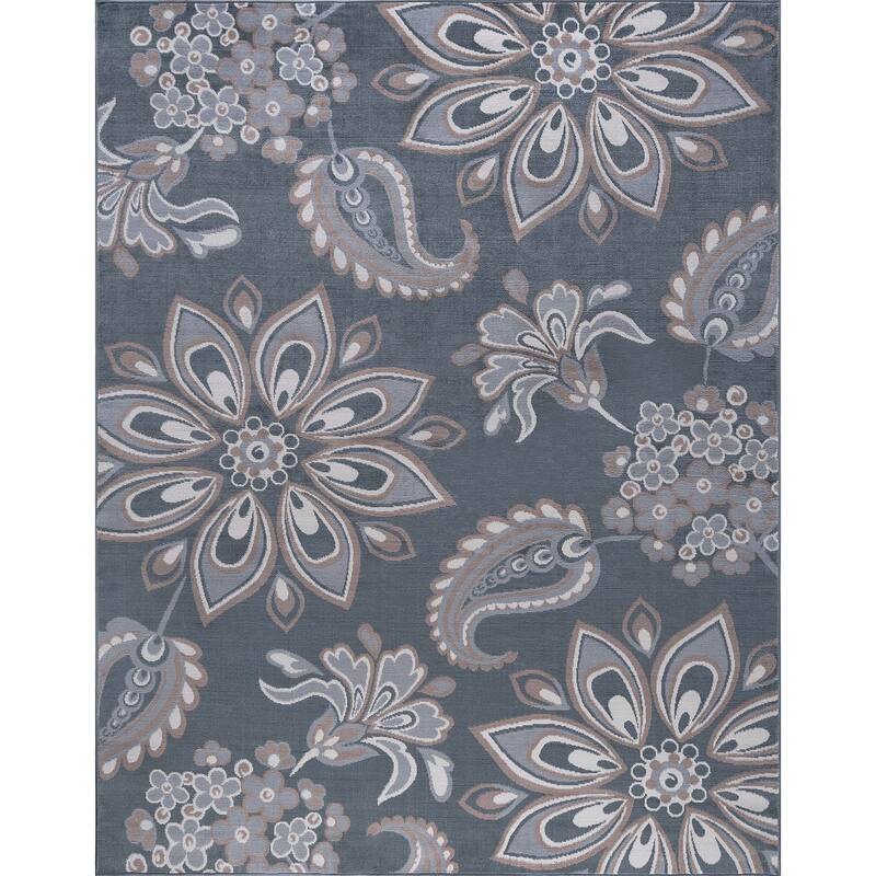 Hamilton Transitional Floral Indoor Area Rug