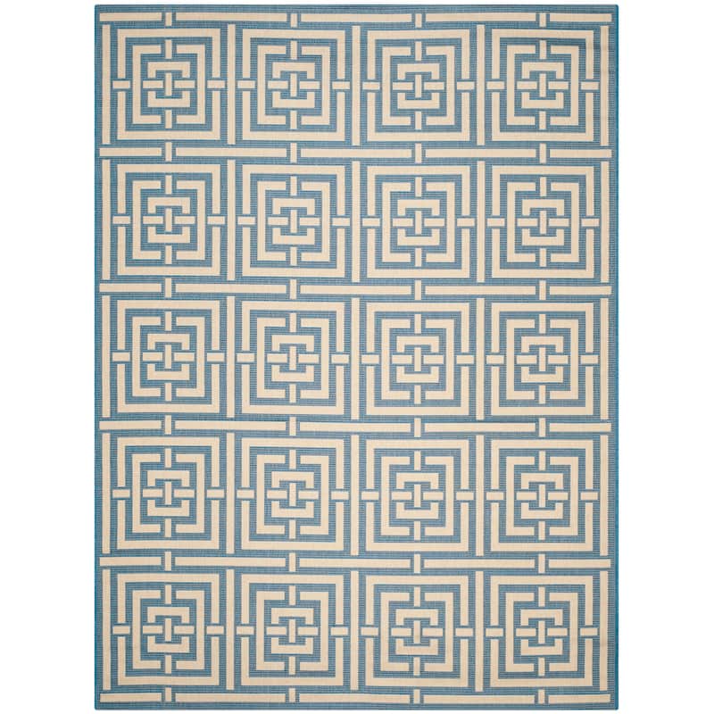 SAFAVIEH Courtyard Errica Indoor/ Outdoor Waterproof Patio Backyard Rug