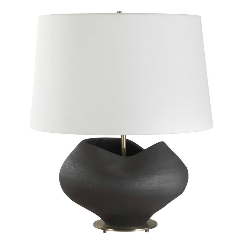 Uttermost Nocturne Aged Black Table Lamp - 20"W x 20"D x 23.5"H