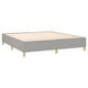 preview thumbnail 11 of 38, vidaXL Box Spring Bed Frame King Fabric Double Bed Base Multi Colors/Sizes