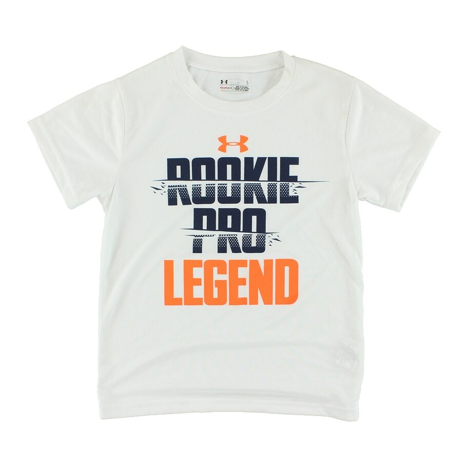 bright orange under armour shirt