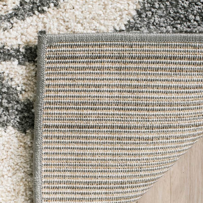SAFAVIEH Florida Shag Neliha Floral 1.2-inch Thick Rug