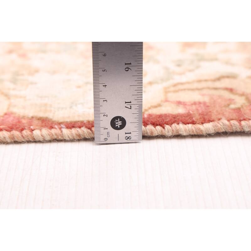 ECARPETGALLERY Hand-knotted Antalya Vintage Red Wool Rug - 9'5 x 13'9