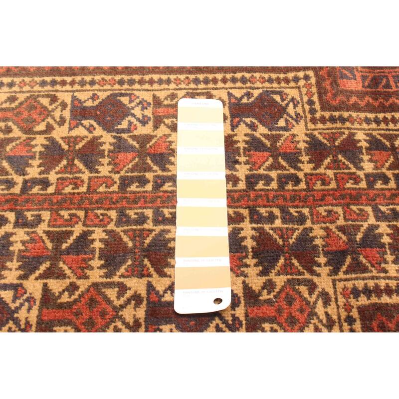 ECARPETGALLERY Hand-knotted Teimani Beige Wool Rug - 3'0 x 4'6