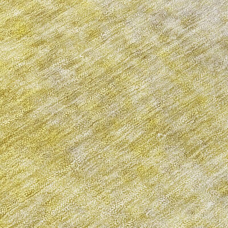 Machine Washable Indoor/ Outdoor Abstract Solid Chantille Rug