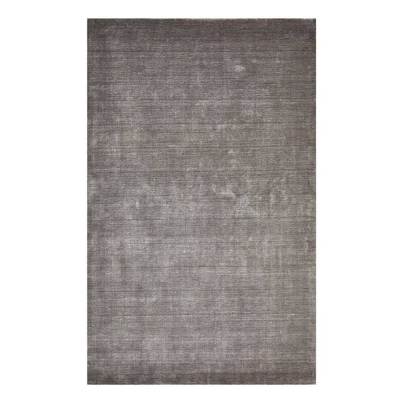 Overton Handmade Modern Contemporary Solid Area Rug