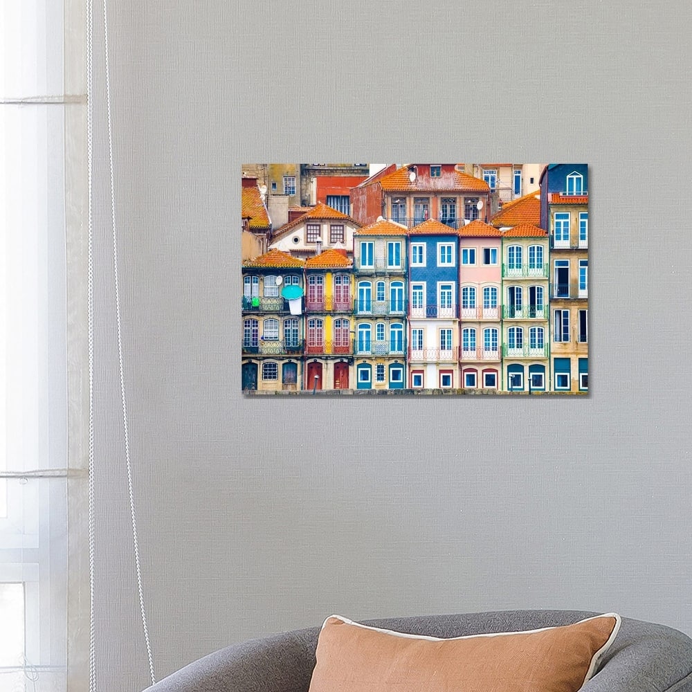 iCanvas "Good Morning Porto, Porto, Portugal" by Jim Nilsen Canvas Print