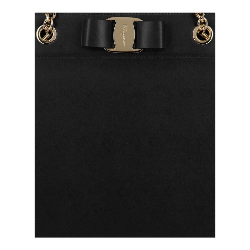 Ferragamo Vara Bow Smooth Leather Tote