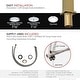 preview thumbnail 23 of 44, STYLISH Single Handle Single Hole Bathroom Faucet - Faucet Height: 6 1/2" Spout Height: 4 1/2"