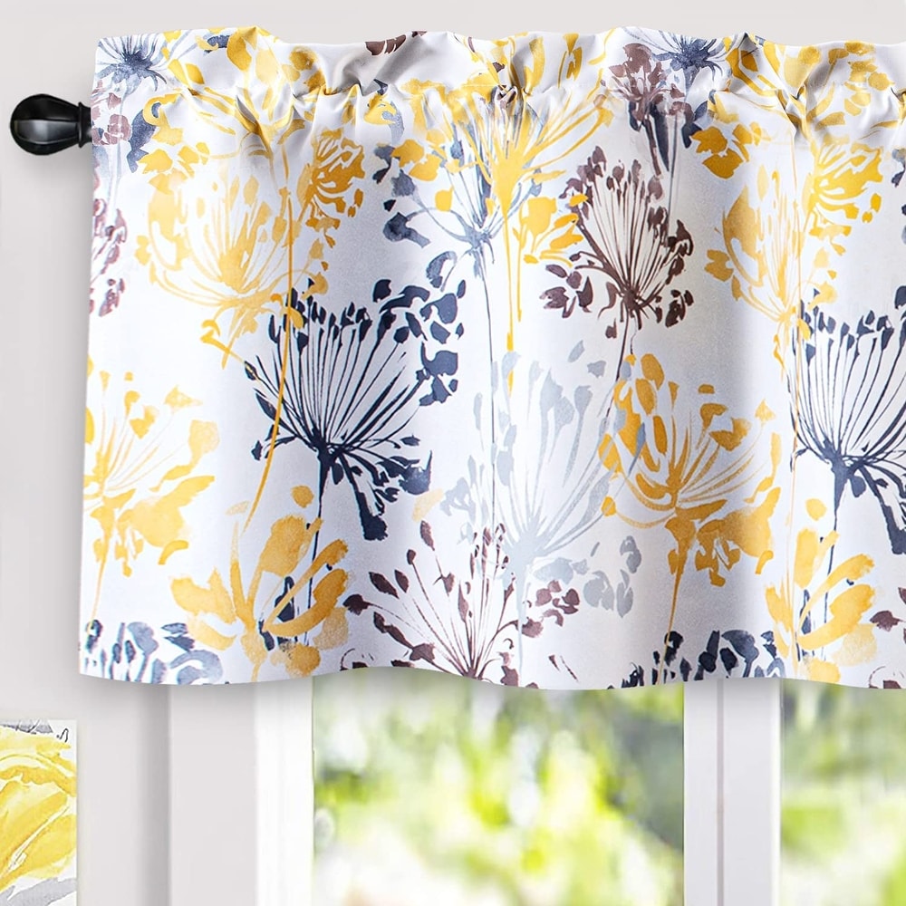 Yellow valance sale