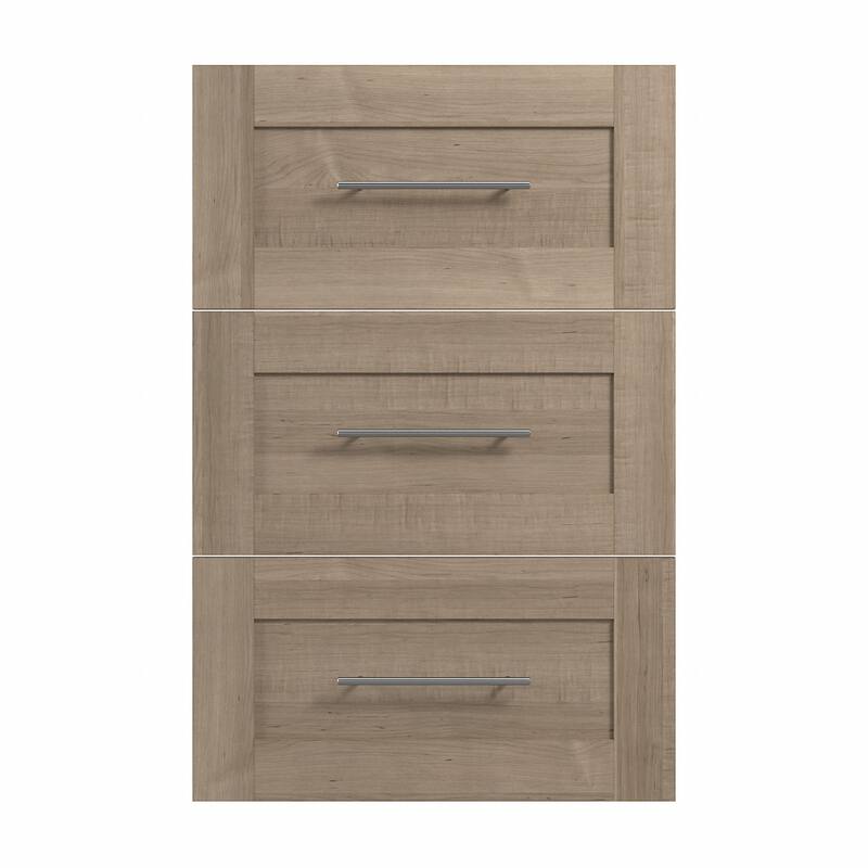 Pur 3 Drawer Set for Pur 25W Closet Organizer by Bestar - 3 Drawer Set