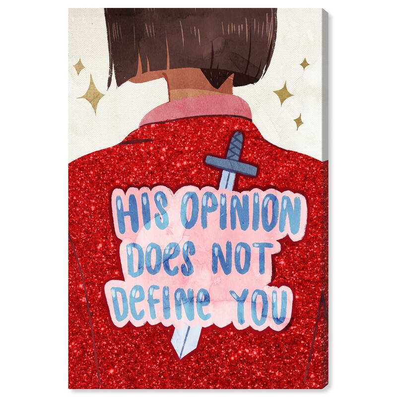 Wynwood Studio 'Define You' Typography and Quotes Wall Art Canvas Print Empowered Women Quotes