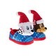 preview thumbnail 1 of 3, Disney Mickey Mouse Christmas Slippers Cozy Plush Santa House Shoes Size Toddler - Little Kid 11-12 - Red/Green
