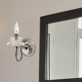 Bittersweet Crystal Wall Sconce - Polished Chrome