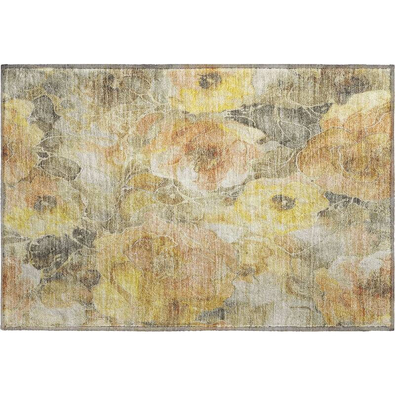 Premium Washable Super Soft Modern Floral Mayfield Rug