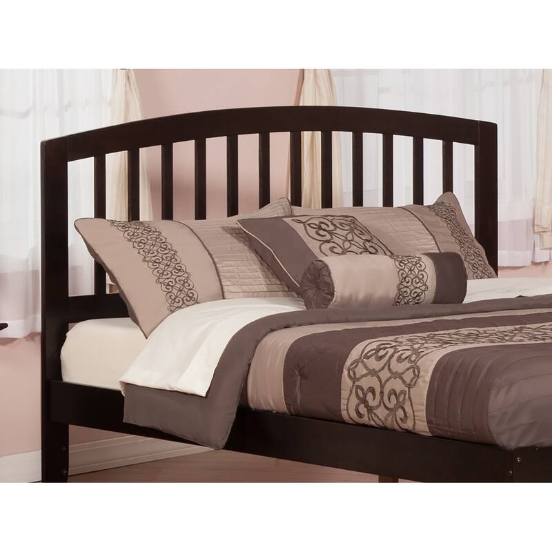AFI Richmond Headboard with Attachable Charger - Espresso - Queen