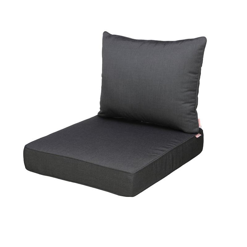 Sunbrella Fabric Outdoor Chair Seat Cushion Set