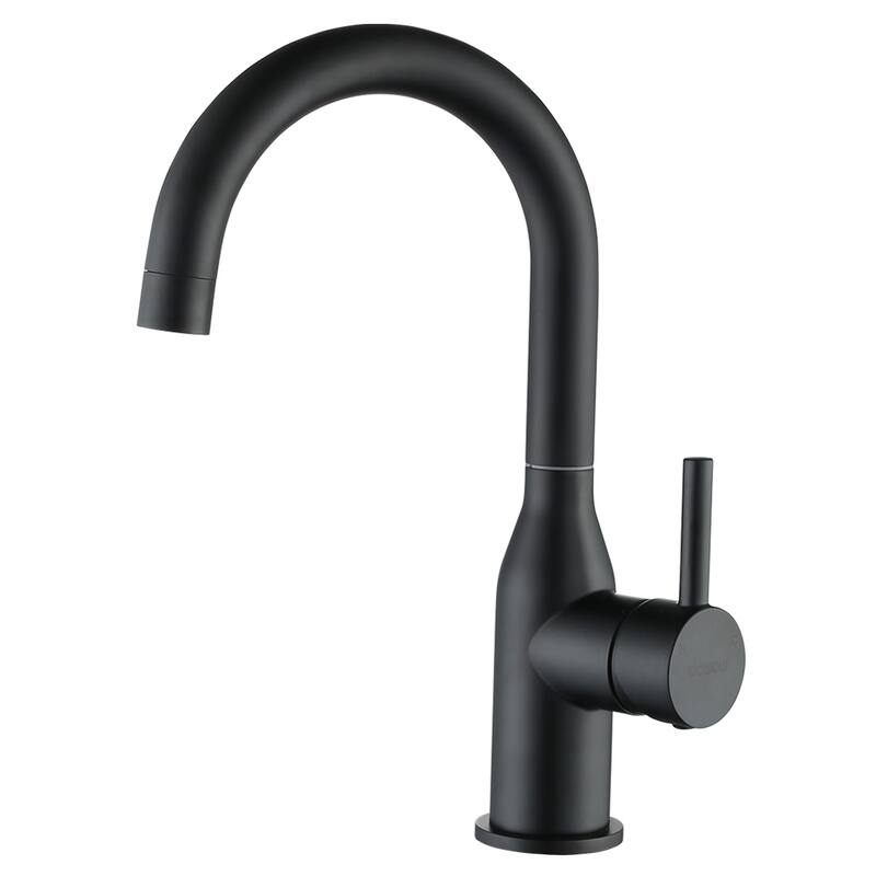 WOWOW Single Handle Bar Faucet - Matte Black
