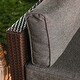 preview thumbnail 3 of 4, COSIEST 3-Piece Outdoor Furniture Loveseat with Coffee Table
