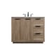 preview thumbnail 1 of 2, Elegant Lighting VF19442 Blake 42" Free Standing Single Basin Vanity Natural Oak - Oak Finish