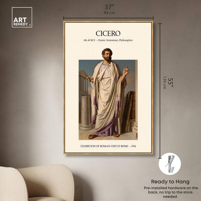 Visual Representation of Cicero Canvas by Art Remedy