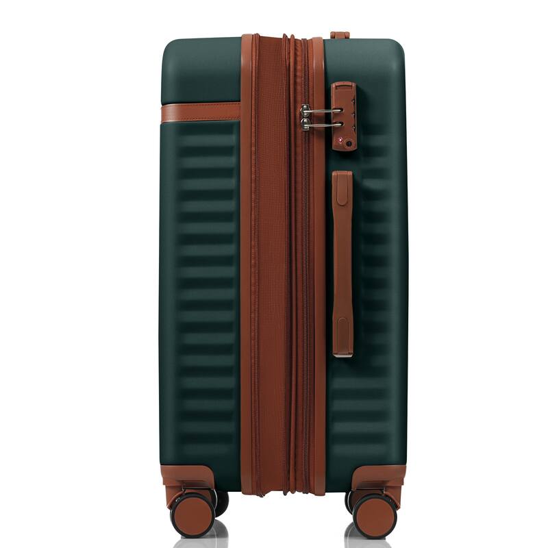 Luggage Set of Three, ABS Hard Shell Luggage with Spinner Wheels