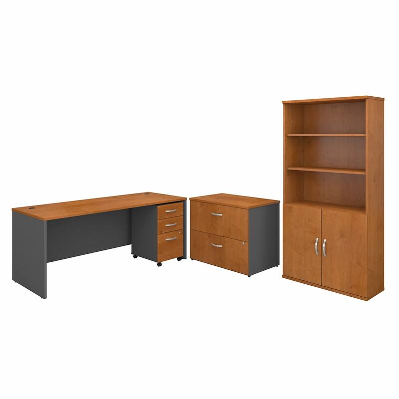 Series C 72W Office Desk with Storage Set by Bush Business Furniture