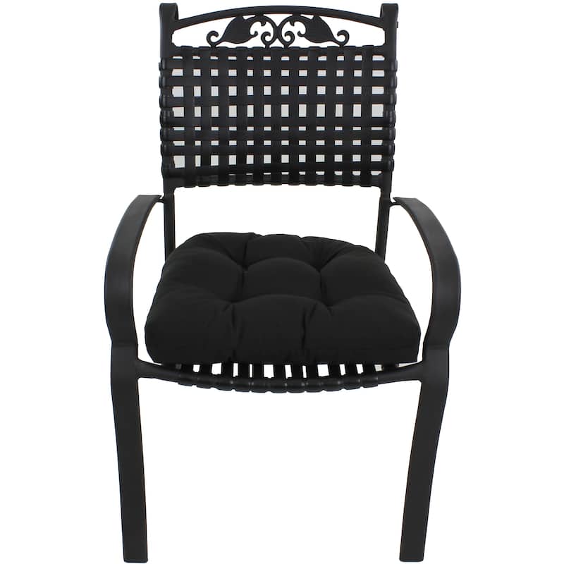 Indoor/Outdoor Plush Patio Seat Cushion - 20" x 20" x 3"