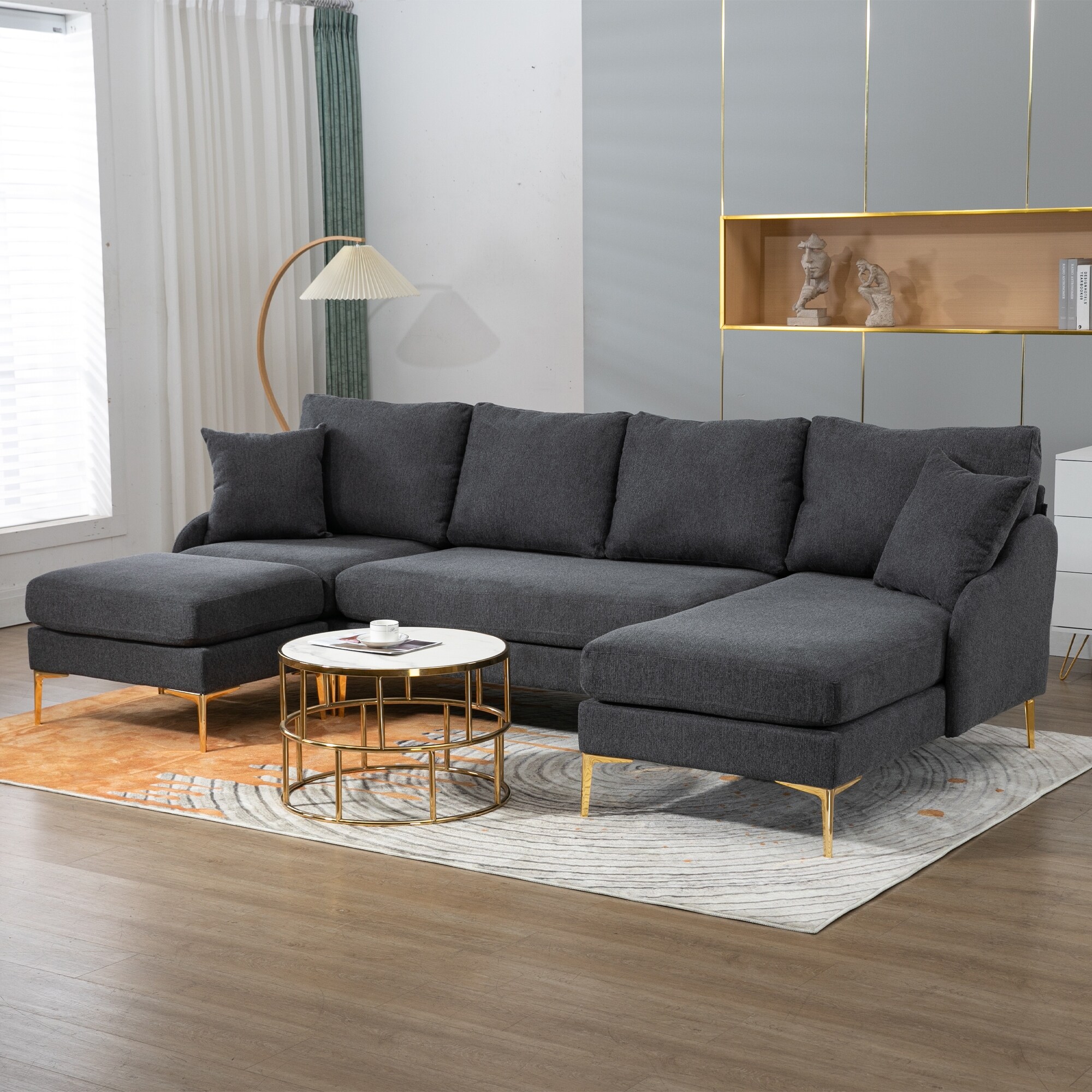 Left and shop right chaise sectional
