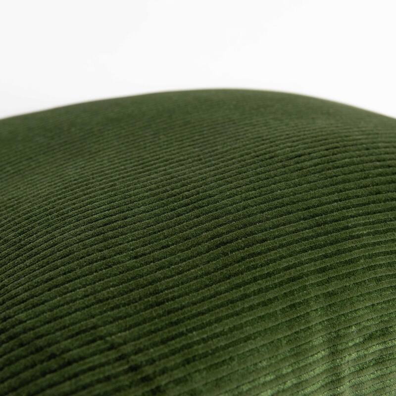 Rizzy Home Solid Velvet and Corduroy Throw Pillow