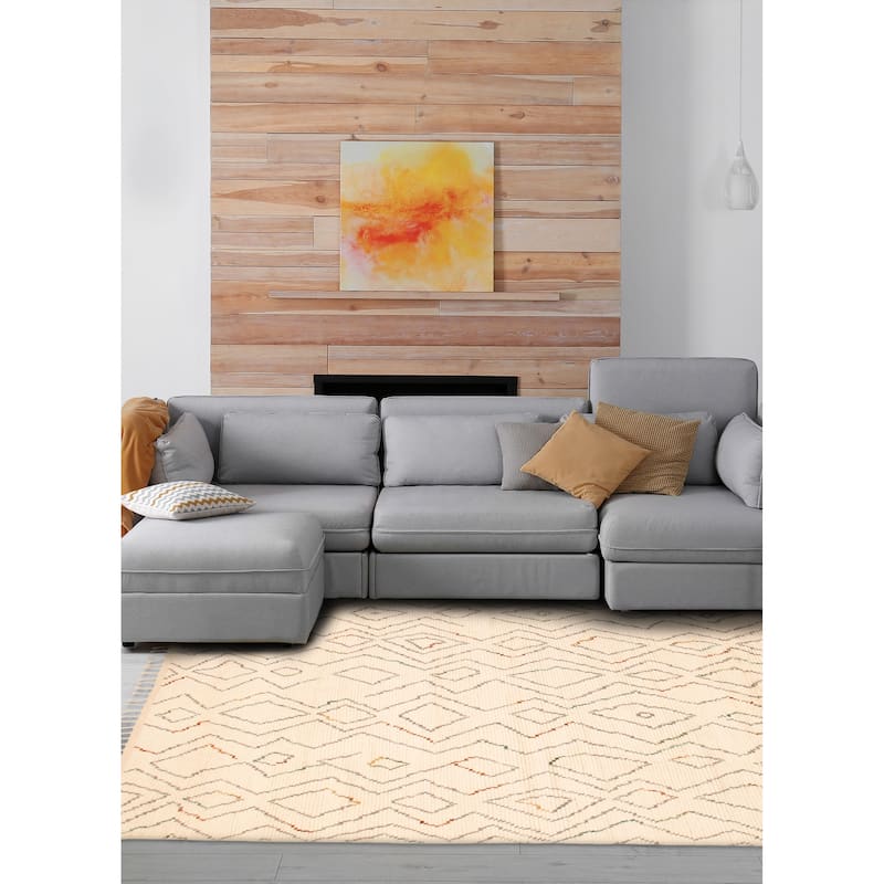 Tangier Cream Rug 7'9" x 9'10" - 7'9 x 9'10