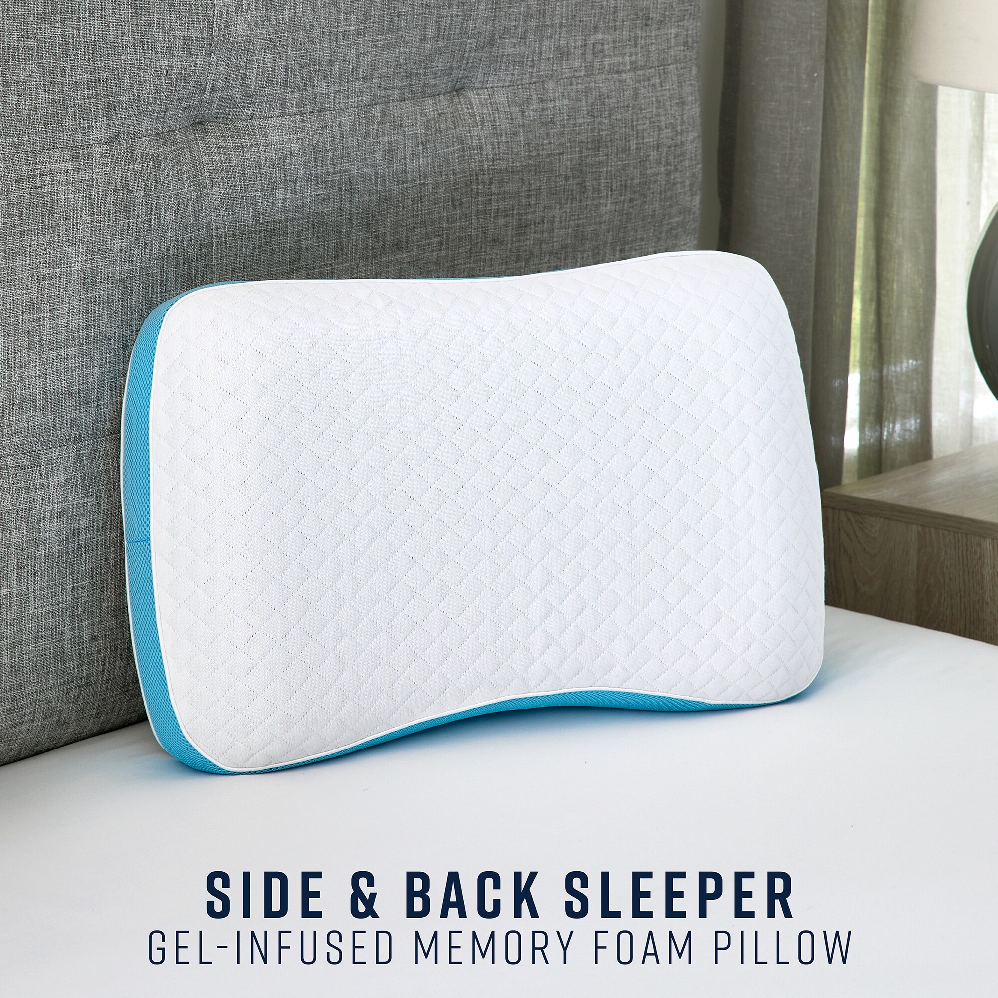 Side and back pillow on sale