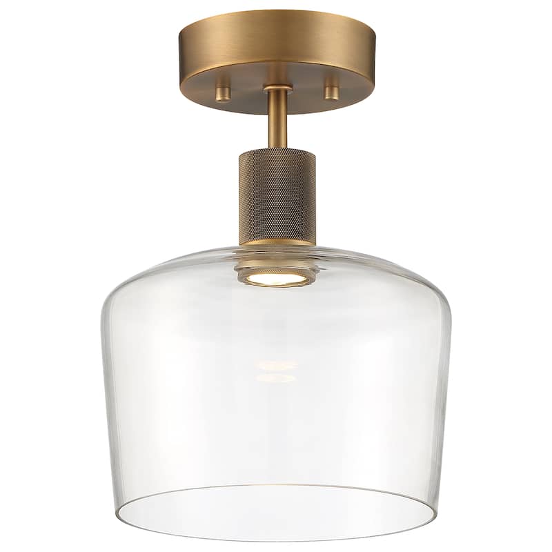 Port Nine Chardonnay LED Semi-Flush Light - Dedicated LED
