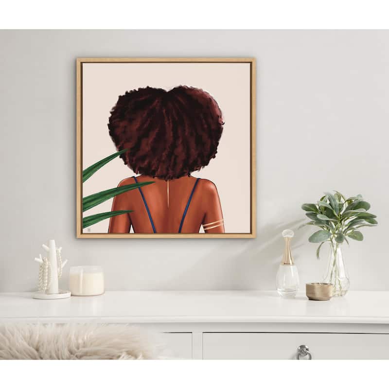 Kate and Laurel Sylvie Whatever You Want Framed Canvas by Mary Joak