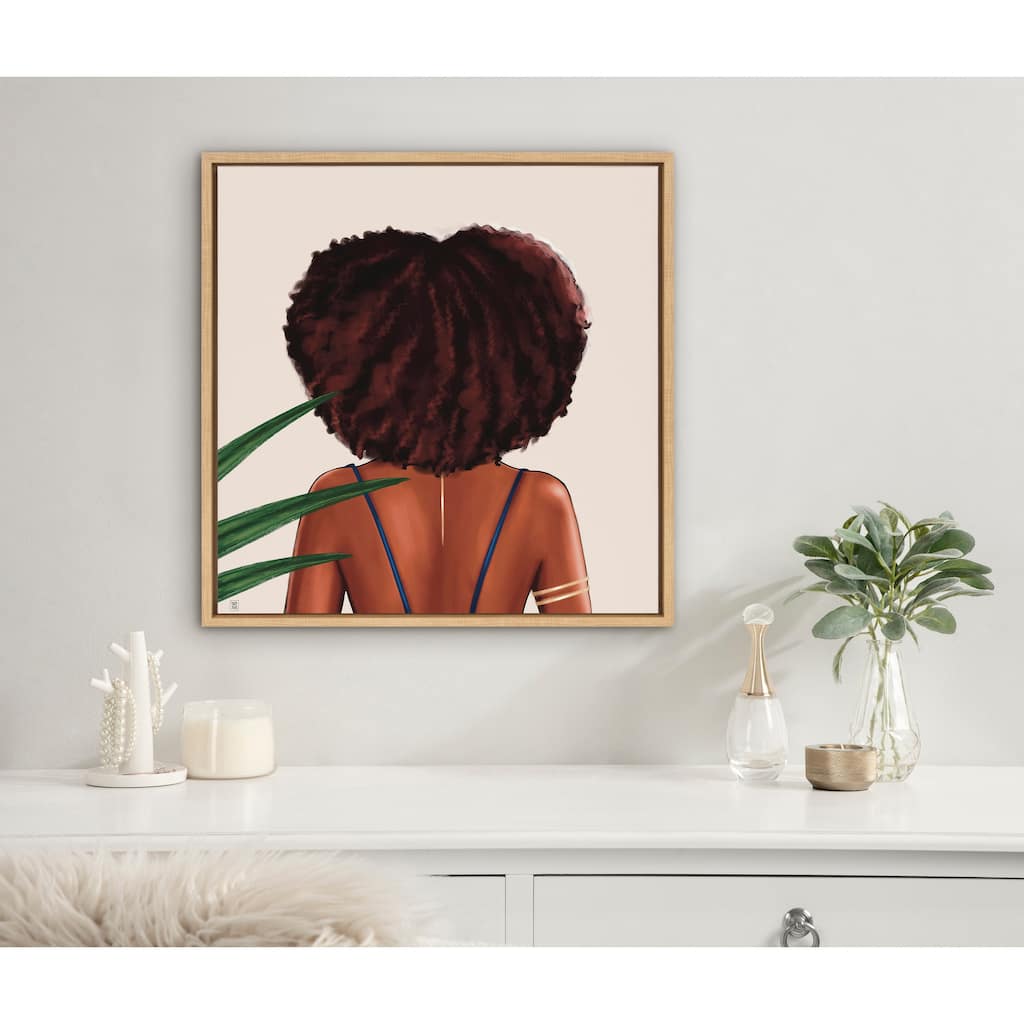 Kate and Laurel Sylvie Whatever You Want Framed Canvas by Mary Joak