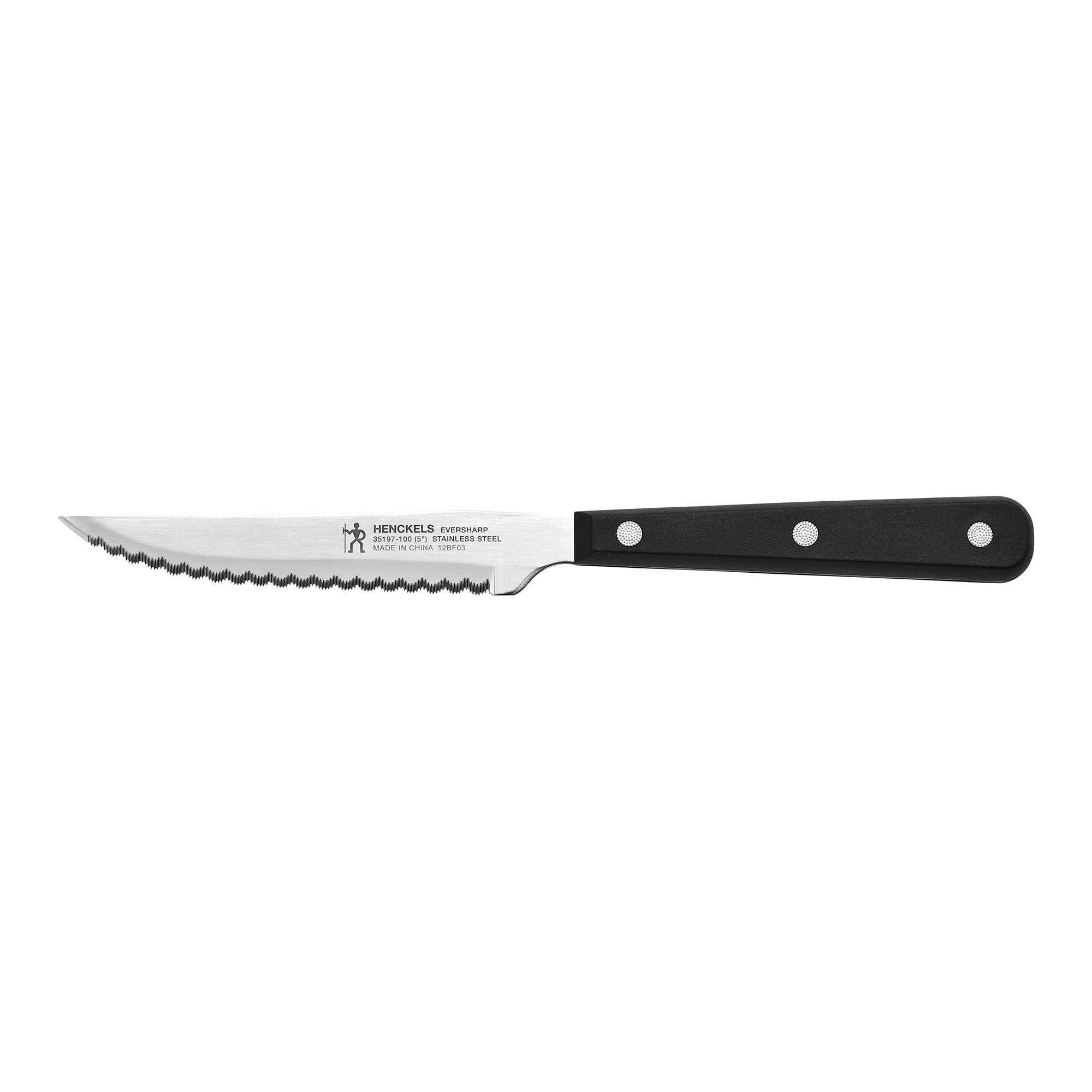 Henckels 8-pc Stainless Steel Serrated Steak Knife Set Silver 39309-800 -  Best Buy