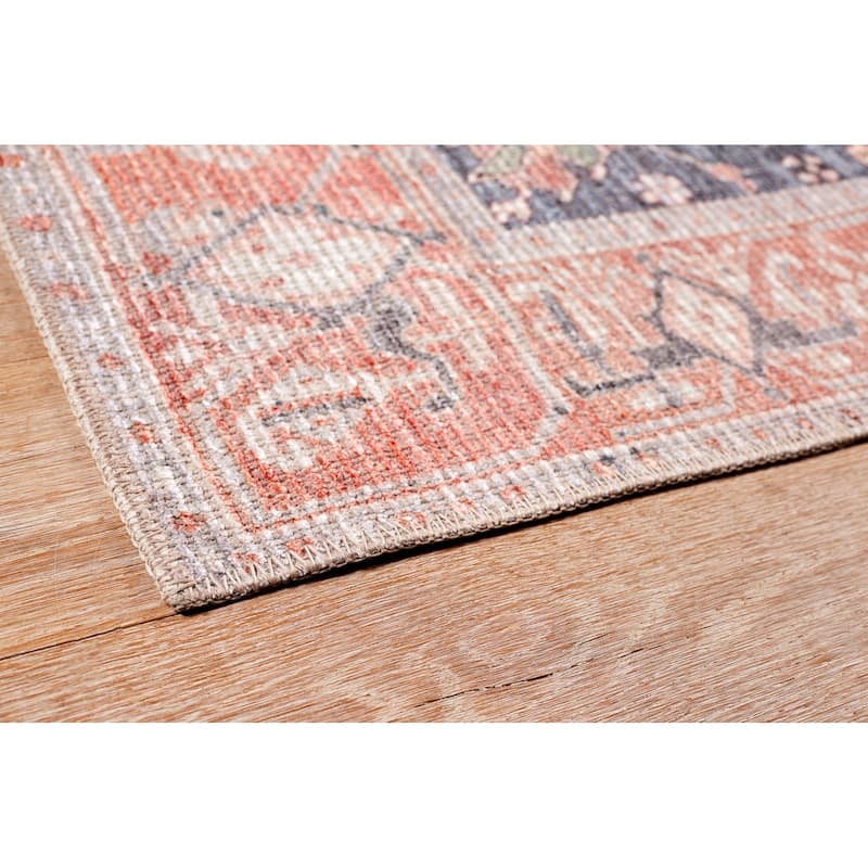 Terra by Obeetee Avalon Persian Border Rug