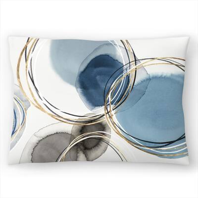 Infinity Indigio II - Decorative Throw Pillow