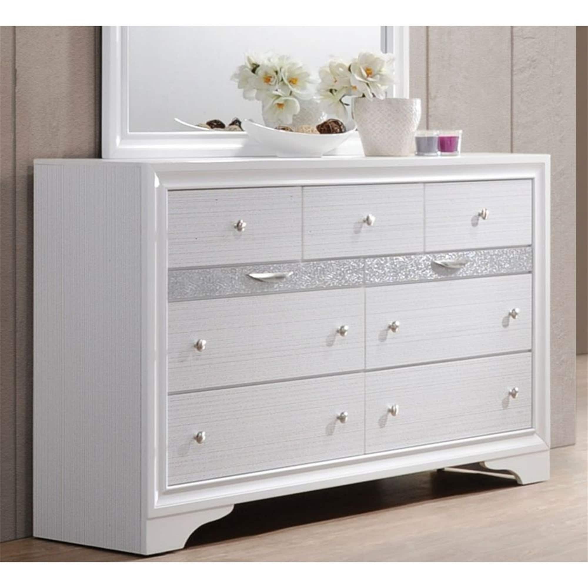 Assembled white dresser deals