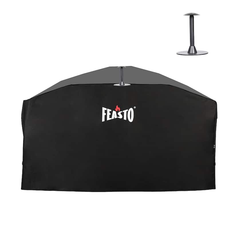 Feasto 55"-72" Heavy Duty BBQ Grill Cover for Outdoor Grill