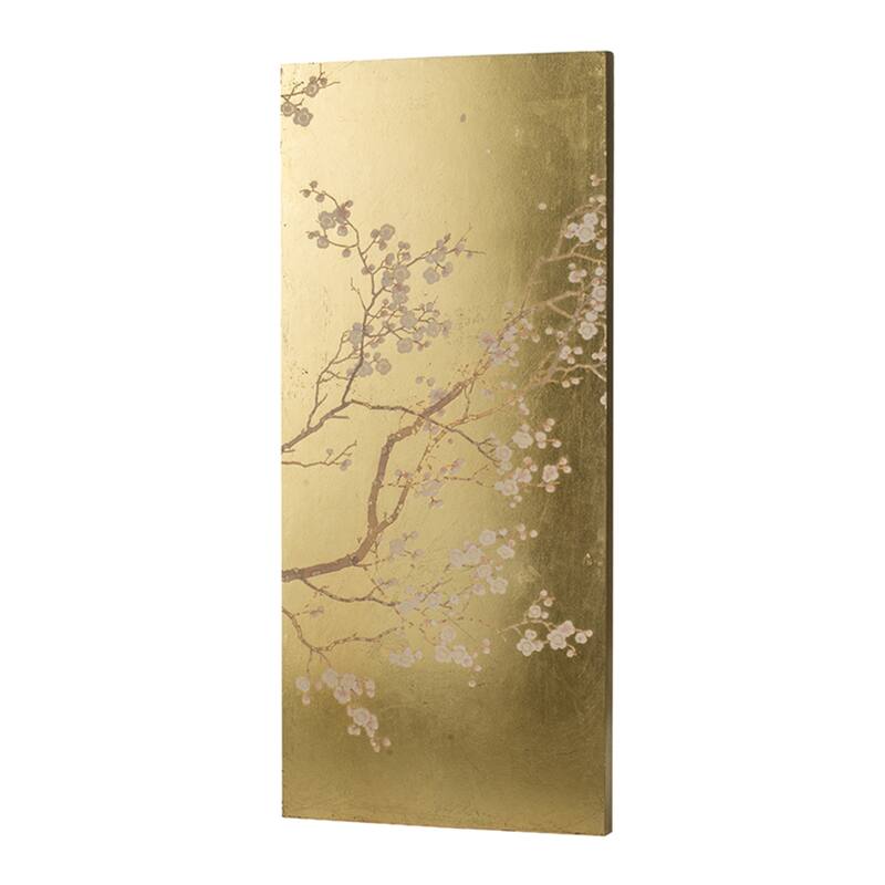 Metallic Cherry Blossom Panel Wall Arts - 21.25" x 47.25" - Set of 2
