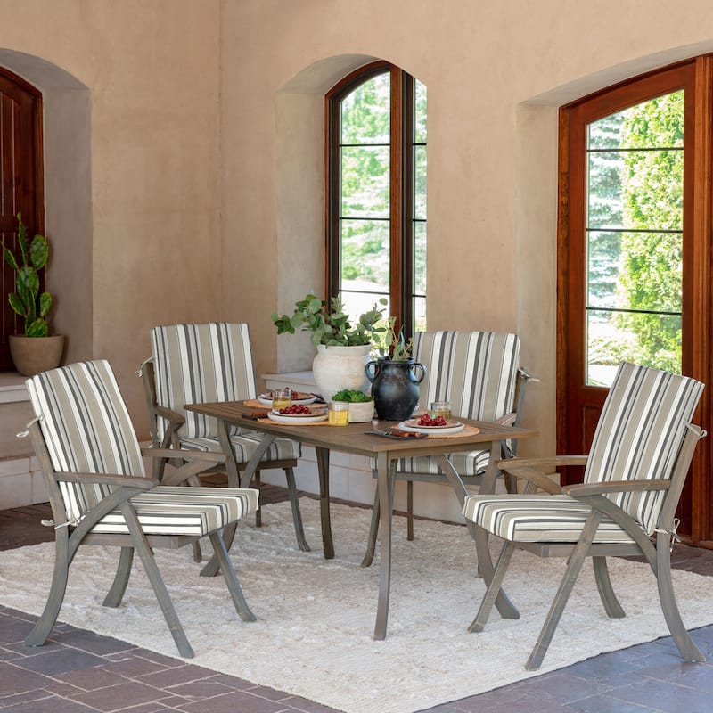 ARDEN Outdoor Dining Chair Cushion - 44"L x 20"W