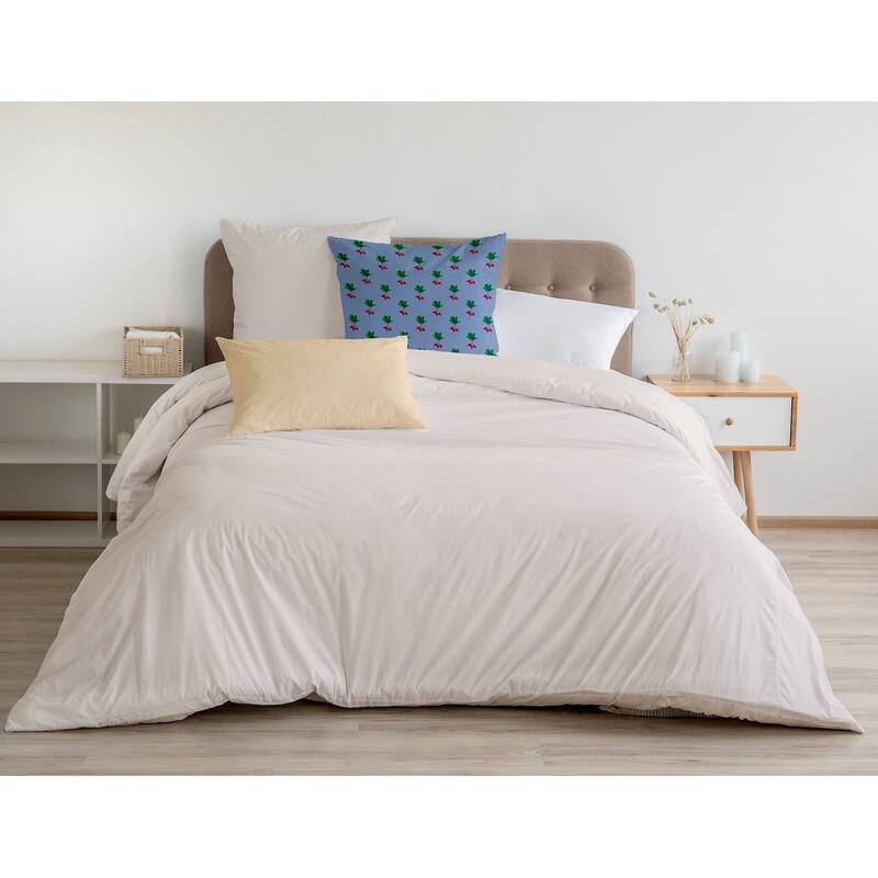 Radishes Pattern Decorative Throw Pillow