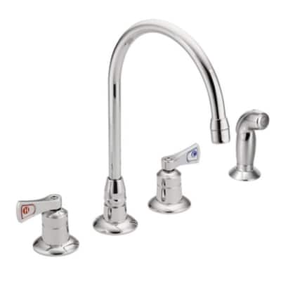 Moen M-DURA Commercial Kitchen Faucet - Includes Side Spray