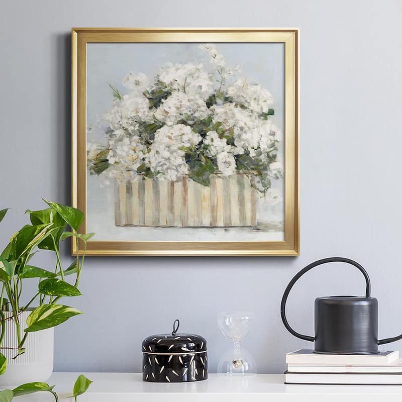 Sweet Hydrangeas-Premium Framed Canvas - Ready to Hang