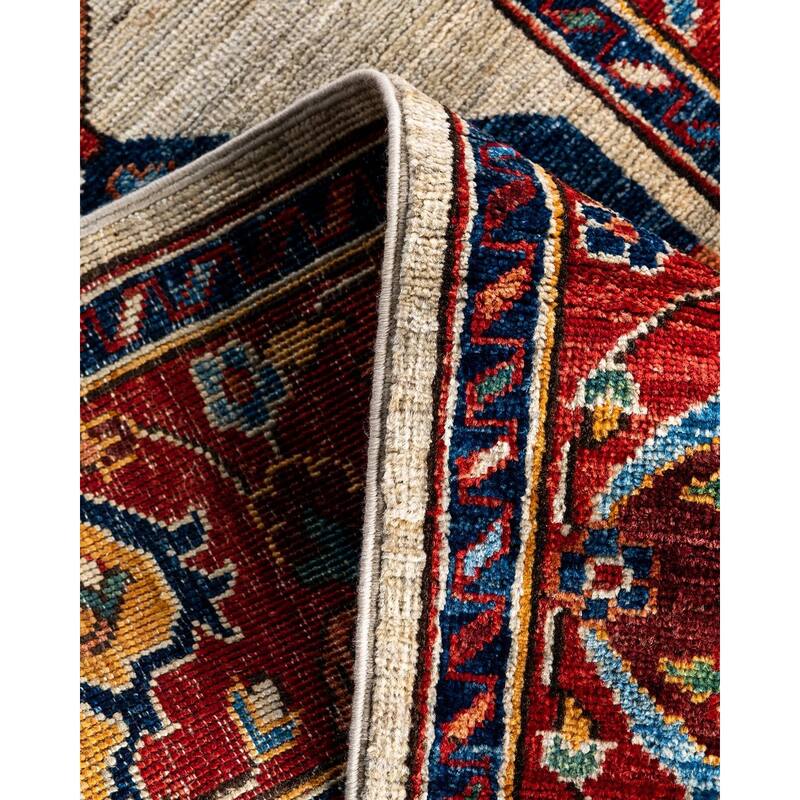 Serapi One-of-a-Kind Hand-Knotted Runner Rug - Light Gray, 2' 9" x 11' 1" - 2' 9" x 11' 1"