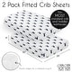 preview thumbnail 6 of 4, Sweet Jojo Designs Stag Navy Blue and White Boy 2 Pack Fitted Crib Sheets Dark Blue and White Forest Animal Antler