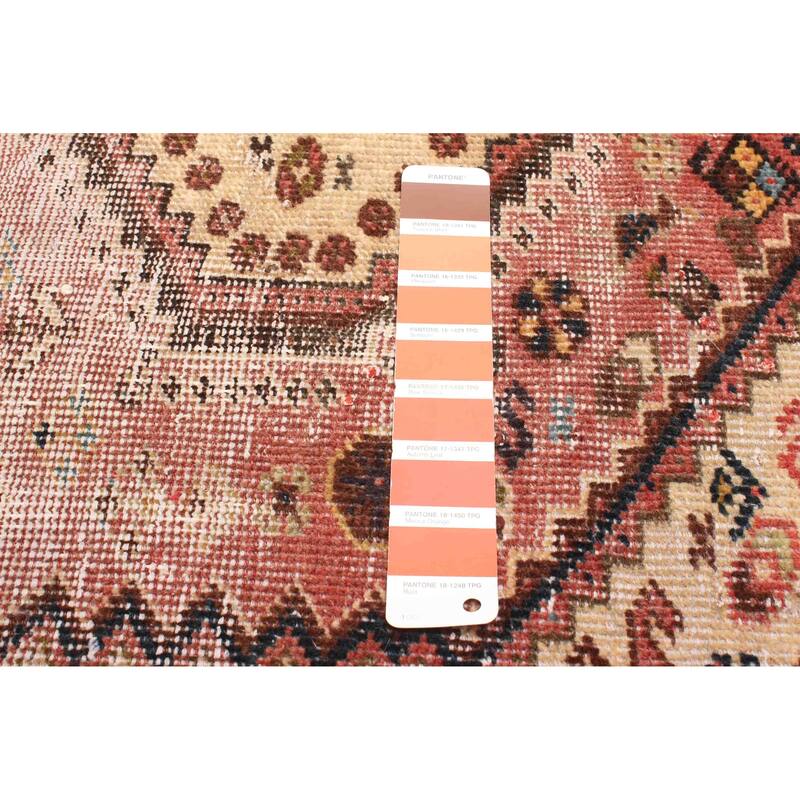 ECARPETGALLERY Hand-knotted Antalya Vintage Copper Wool Rug - 4'2 x 6'5