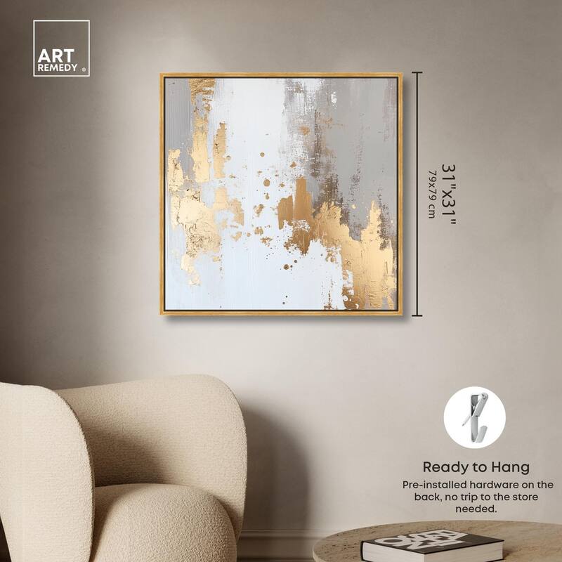 Ghostly Glimmer II Canvas by Art Remedy